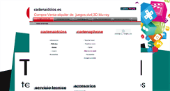 Desktop Screenshot of cadenaidolos.es